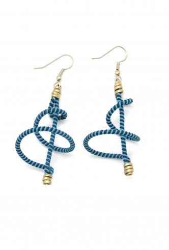 Long Spiral Wire Earrings Long Spiral Wire Earrings